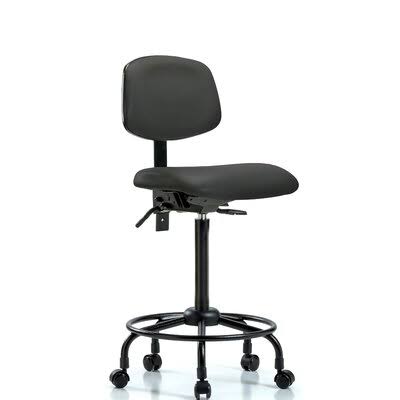 Black Drafting Chair E254