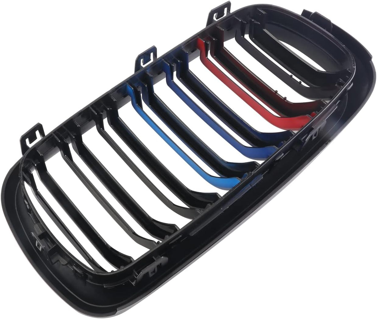Gloss Black ABS Grills Pack of 2 T573