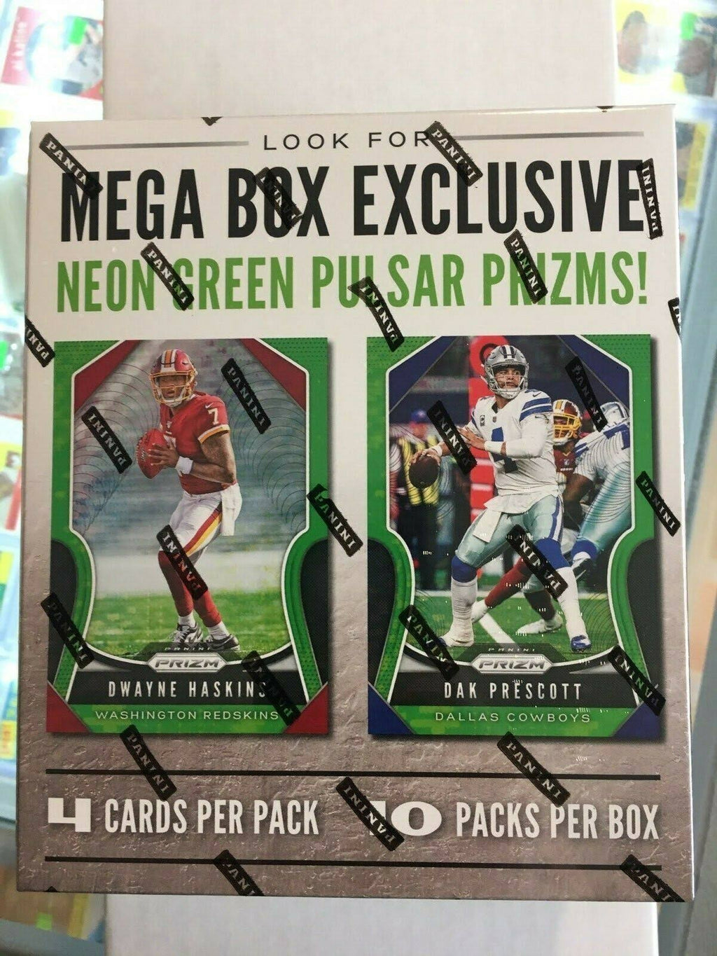 Football Retail Mega Box Factory Sealed 10 Packs X168