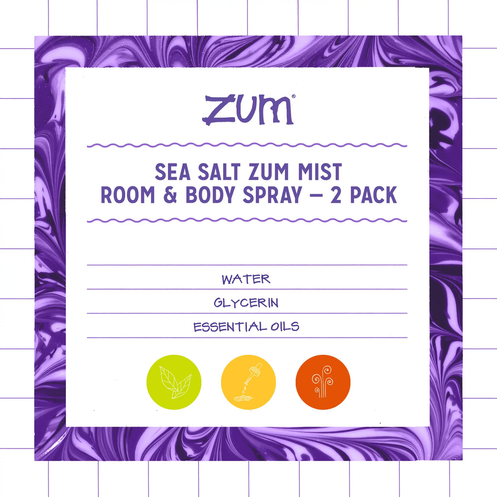 Sea Salt Room and Body Spray 4 fl oz 2 Pack T61515
