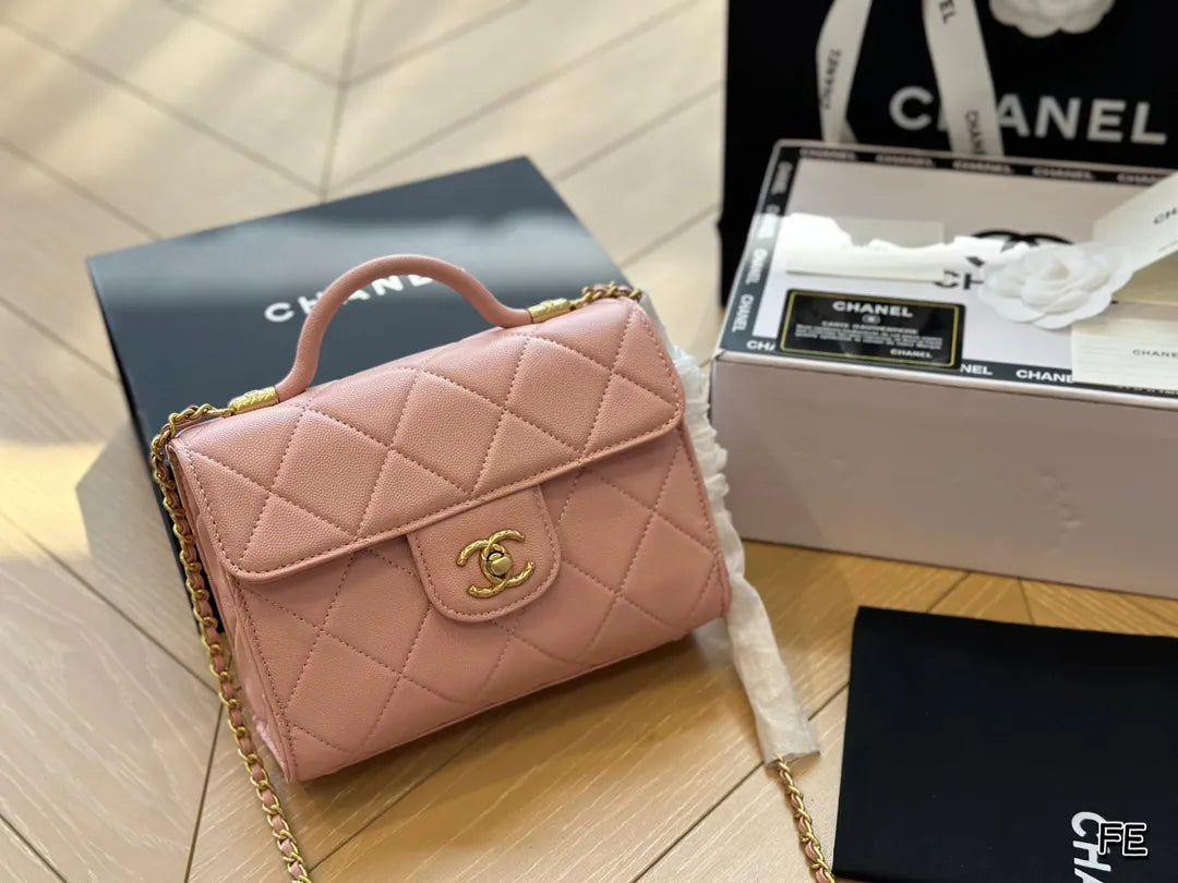 Mini Flap Bag with Top Handle I3614
