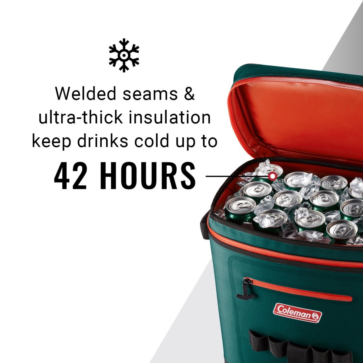 Coleman 42-Can Soft-Sided Wheeled Cooler J285