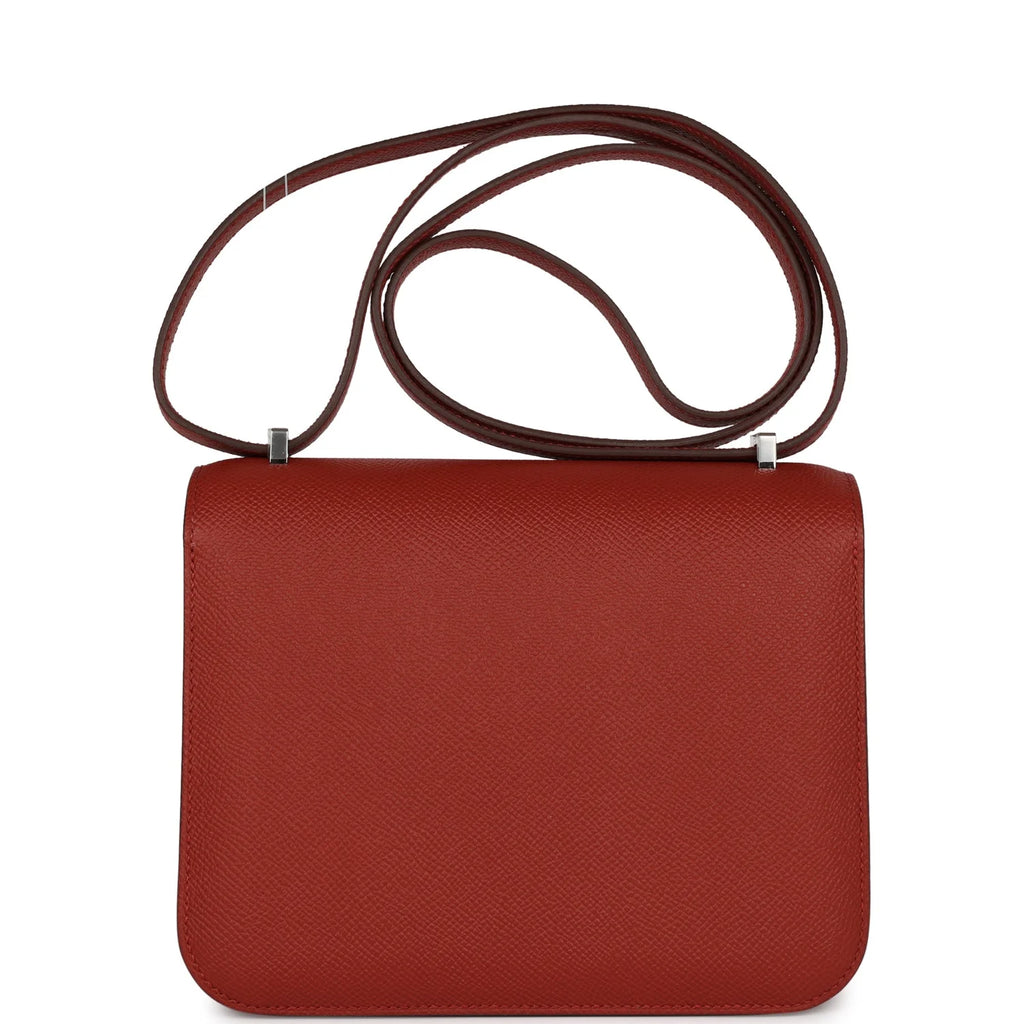 Rouge Venetian Epsom Leather Handbag B903