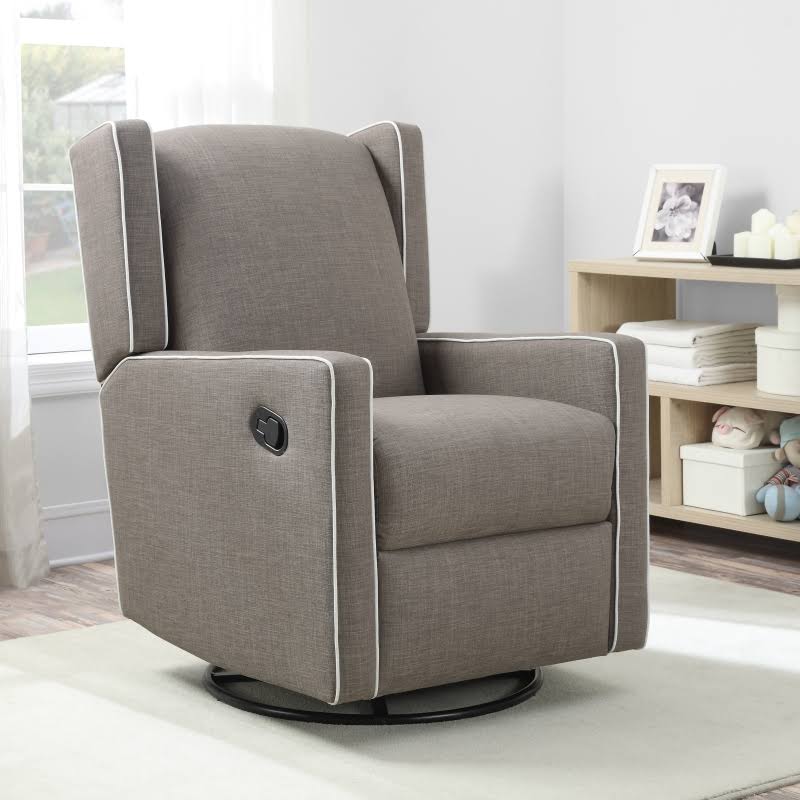 Gray Recliner / Glider N7477