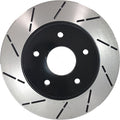 Rear Slotted Brake Rotors Pads for Infiniti G37 P93446
