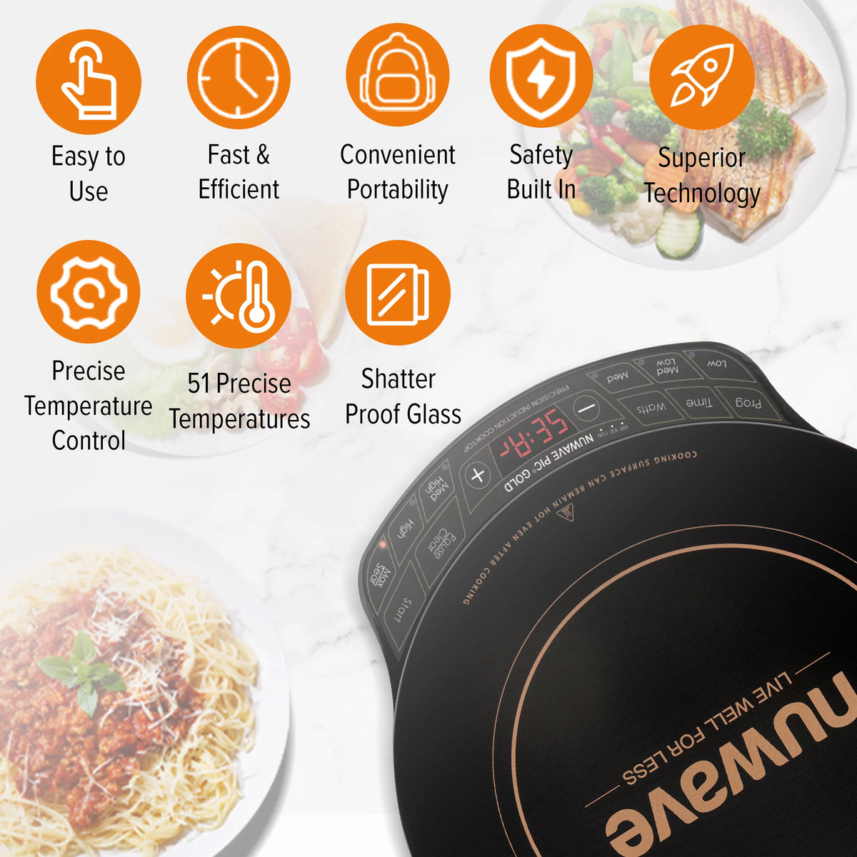 Induction Electric Cooktop with 10.5 inch Pan P638477