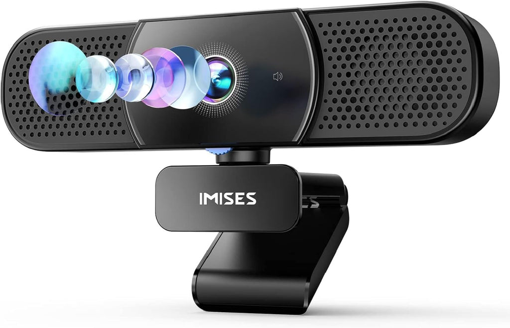 2K QHD Webcam with Microphone and Speaker, Autofocus, USB C, Privacy Cover Pack of 2 Z8960