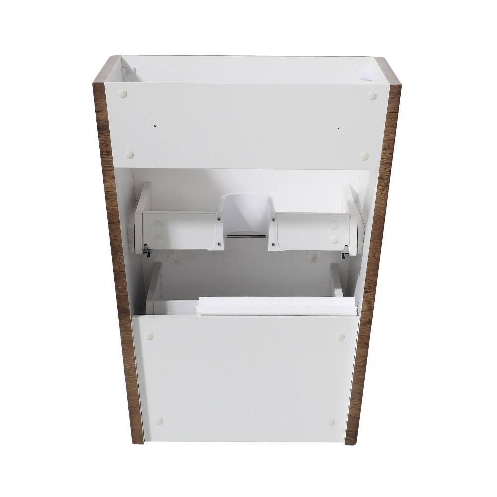 White Oak Bathroom Cabinet Z8456
