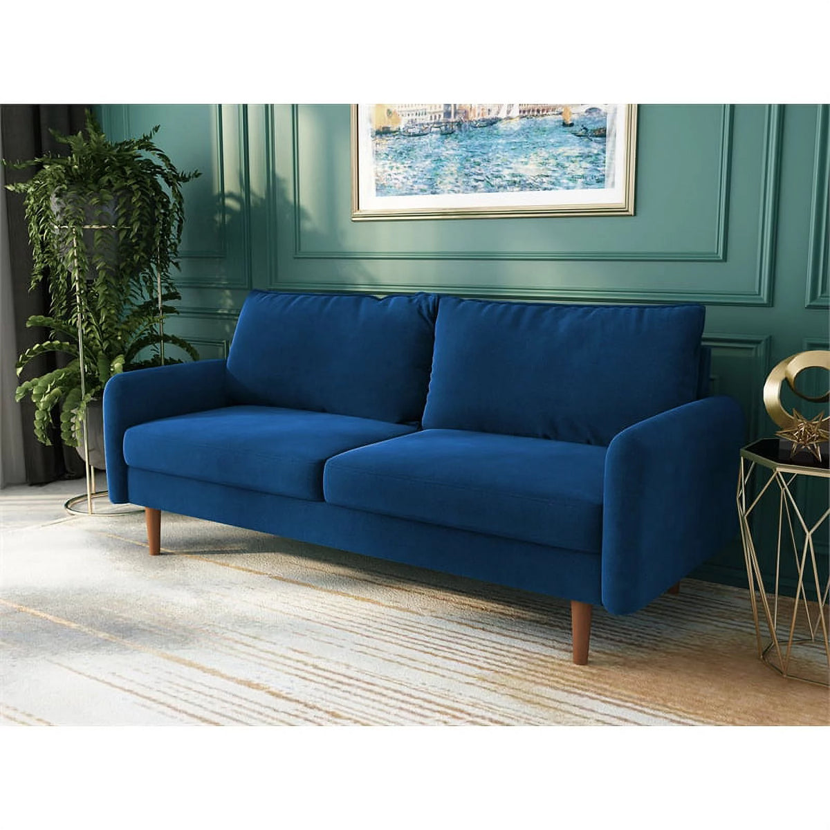 Velvet Living Room Sofa M9247