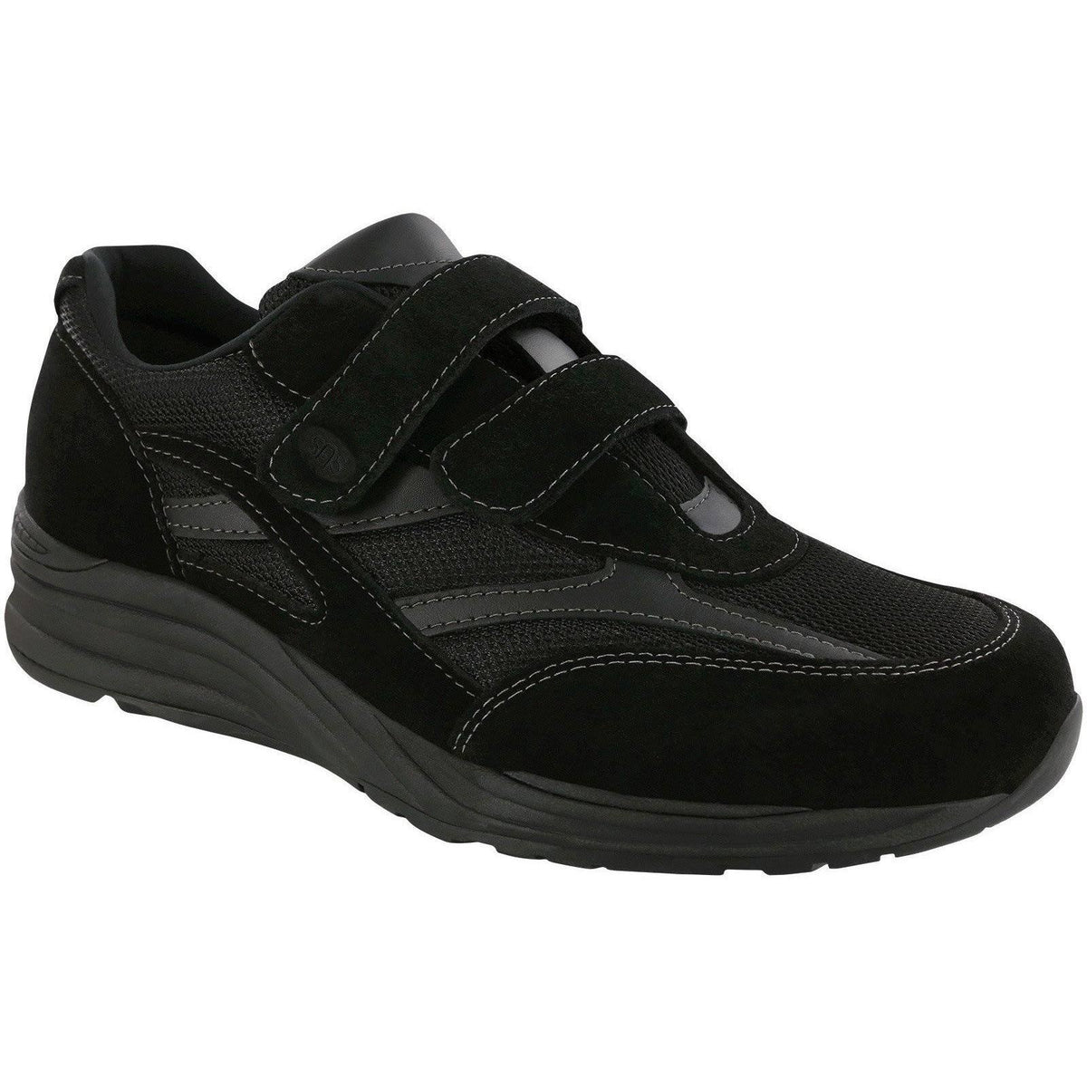 Black Mesh Men's Slim Shoes R969884