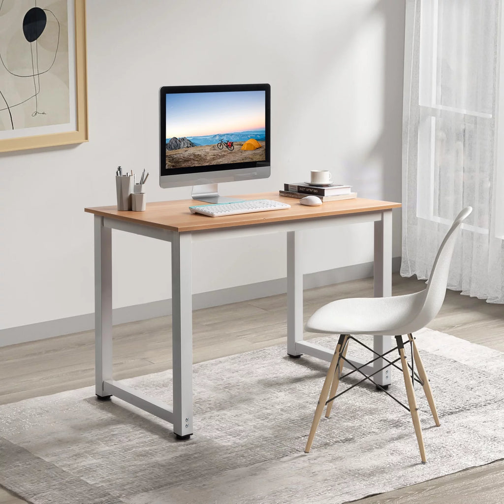 Wood Computer Desk Study Table Workstation K16412