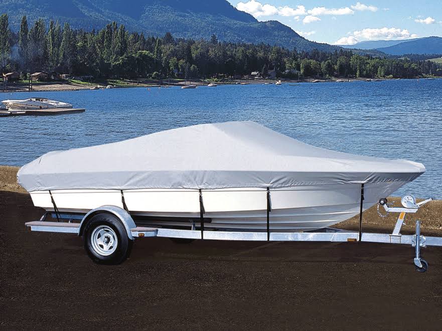 21'5x22 - 22'4x22 x 102 Outboard Cuddy Cabin Boat Cover T554