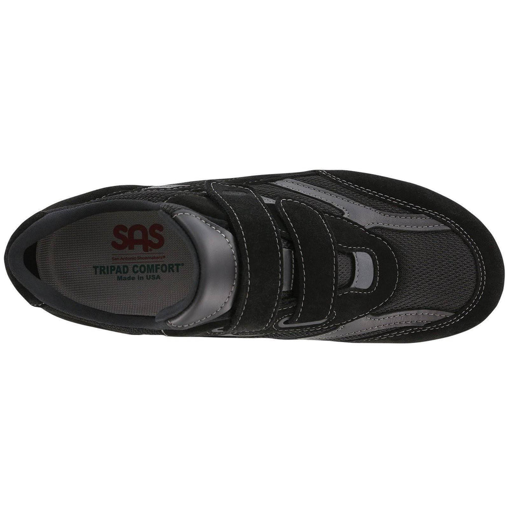 Black Mesh Men's Slim Shoes R969884