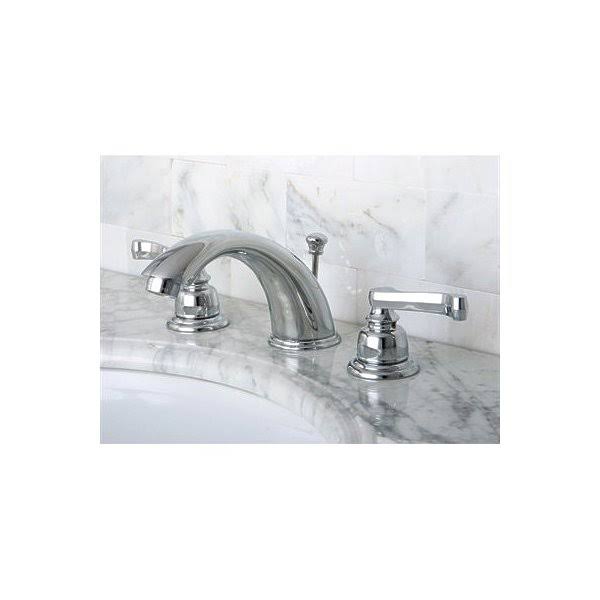 Chrome Widespread Bathroom Faucet with Pop-Up K349848