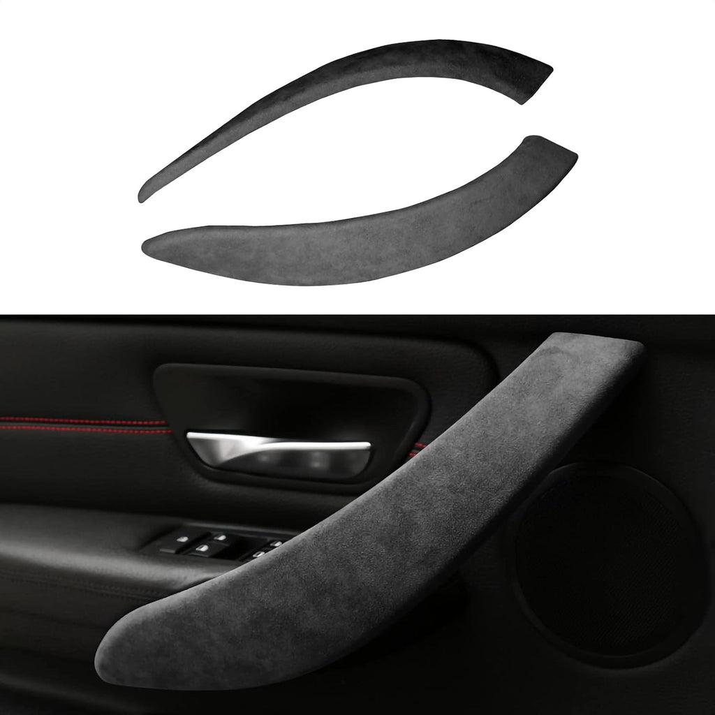 Gray Car Door Handles Trim Accessories Pack of 2 T46754