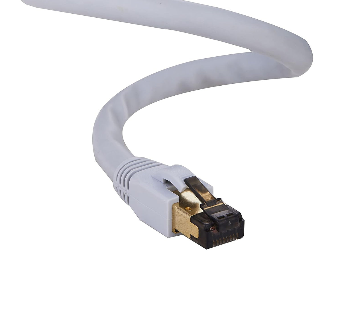 Cat8 Purple 75FT SFTP Ethernet Patch Cable 26AWG Copper Wire Pack of 2 I32646