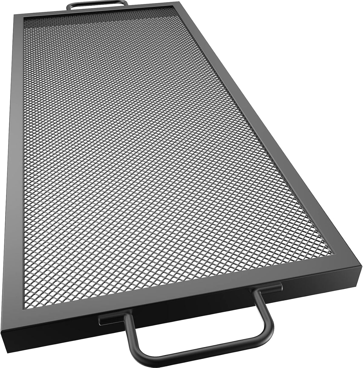 32 x 15 inch Black Steel Fire Pit Grill Grate X61963