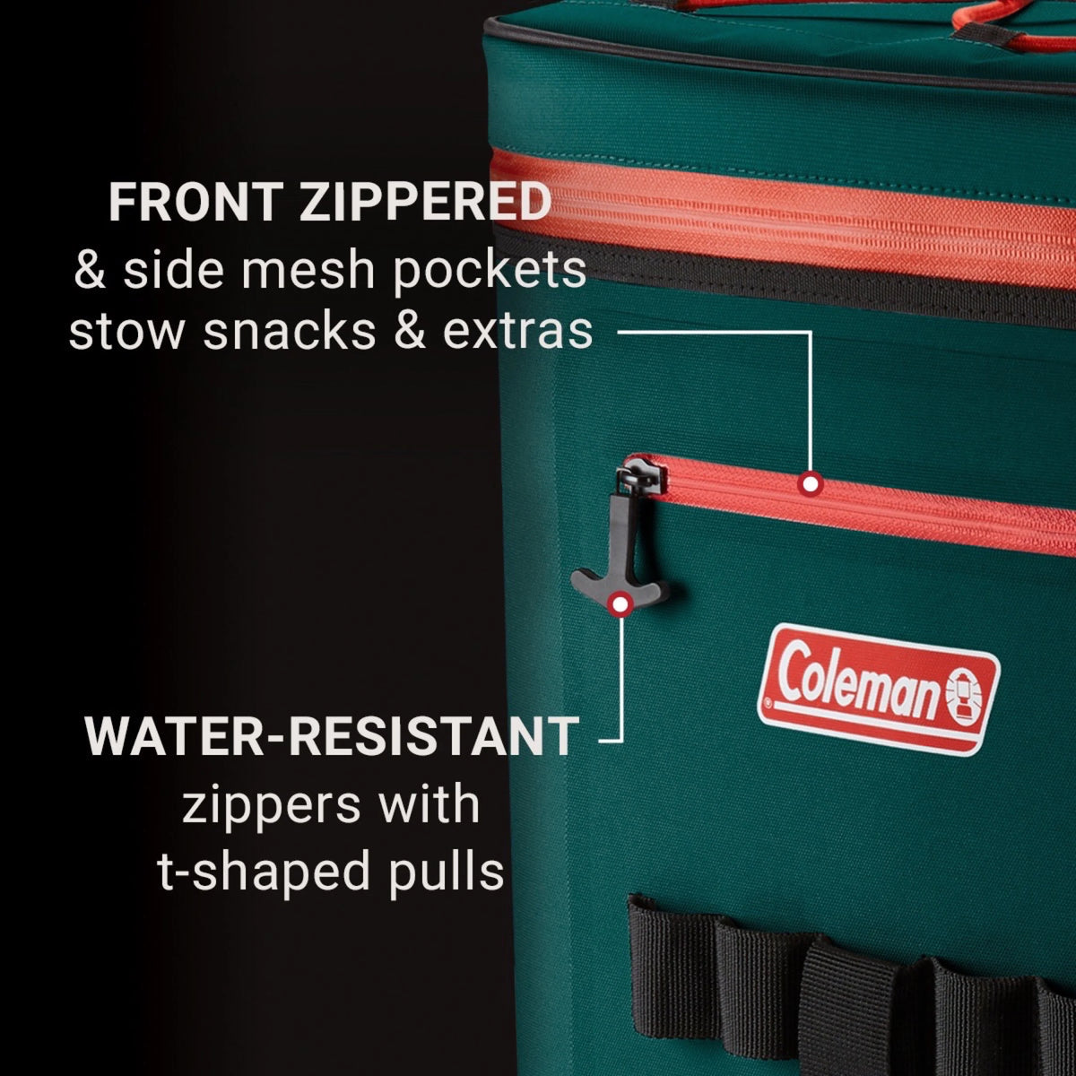Coleman 42-Can Soft-Sided Wheeled Cooler J285
