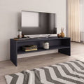 Gray TV Cabinet 47.2 inch x 15.7 inch x 15.7 inch Chipboard H1058