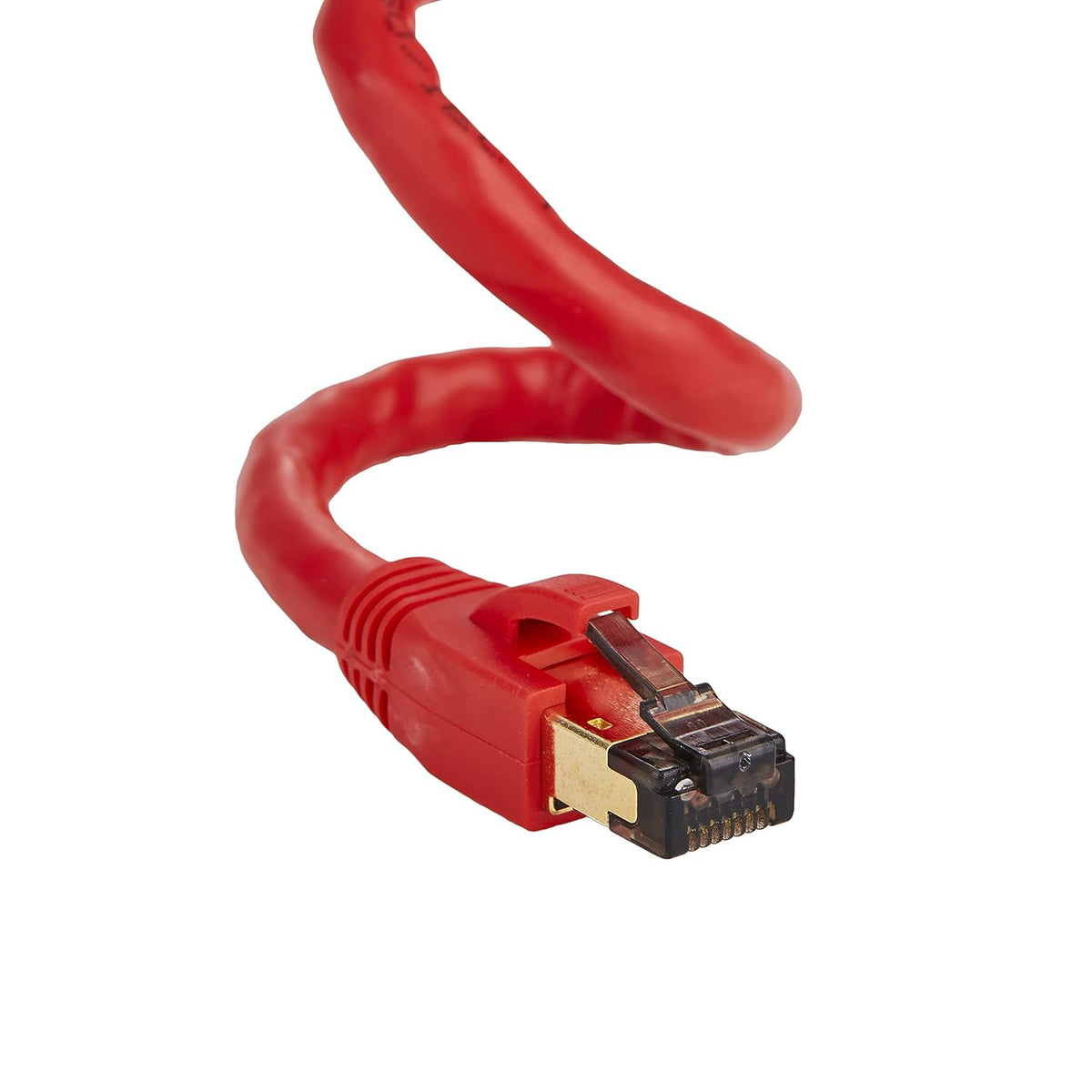 Cat8 Purple 75FT SFTP Ethernet Patch Cable 26AWG Copper Wire Pack of 2 I32646
