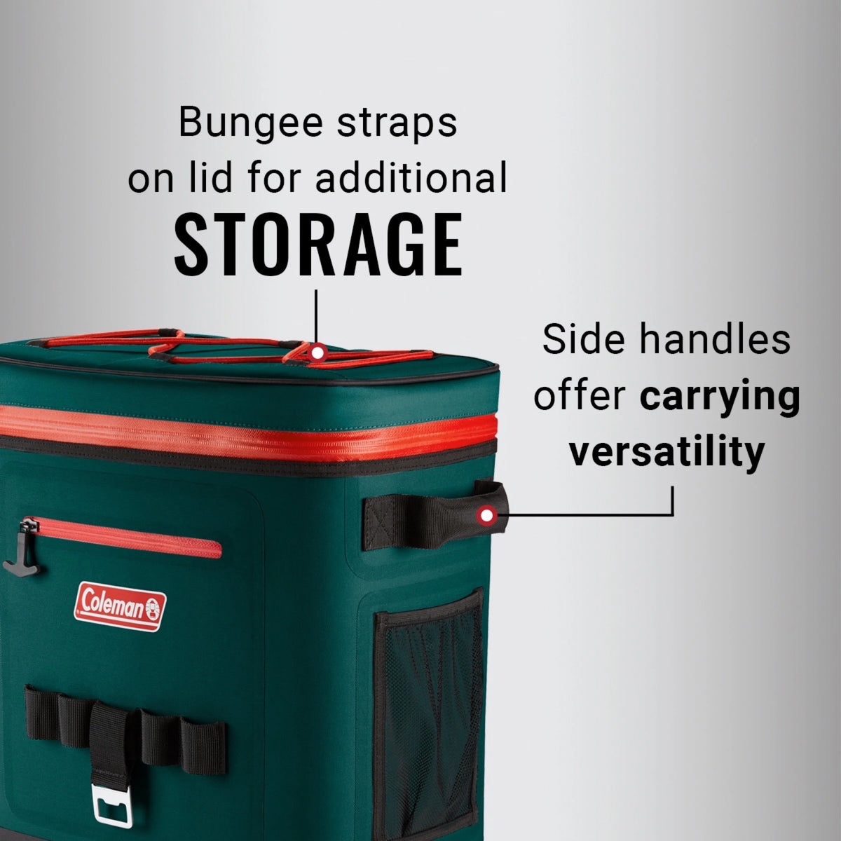 Coleman 42-Can Soft-Sided Wheeled Cooler J285