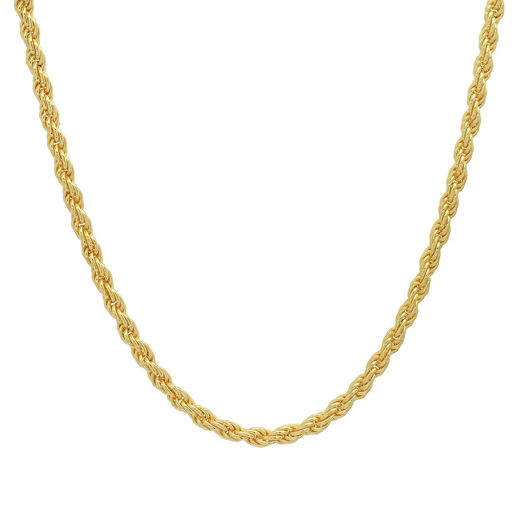Gold Italian Rope Chain 22" - 30" B6355