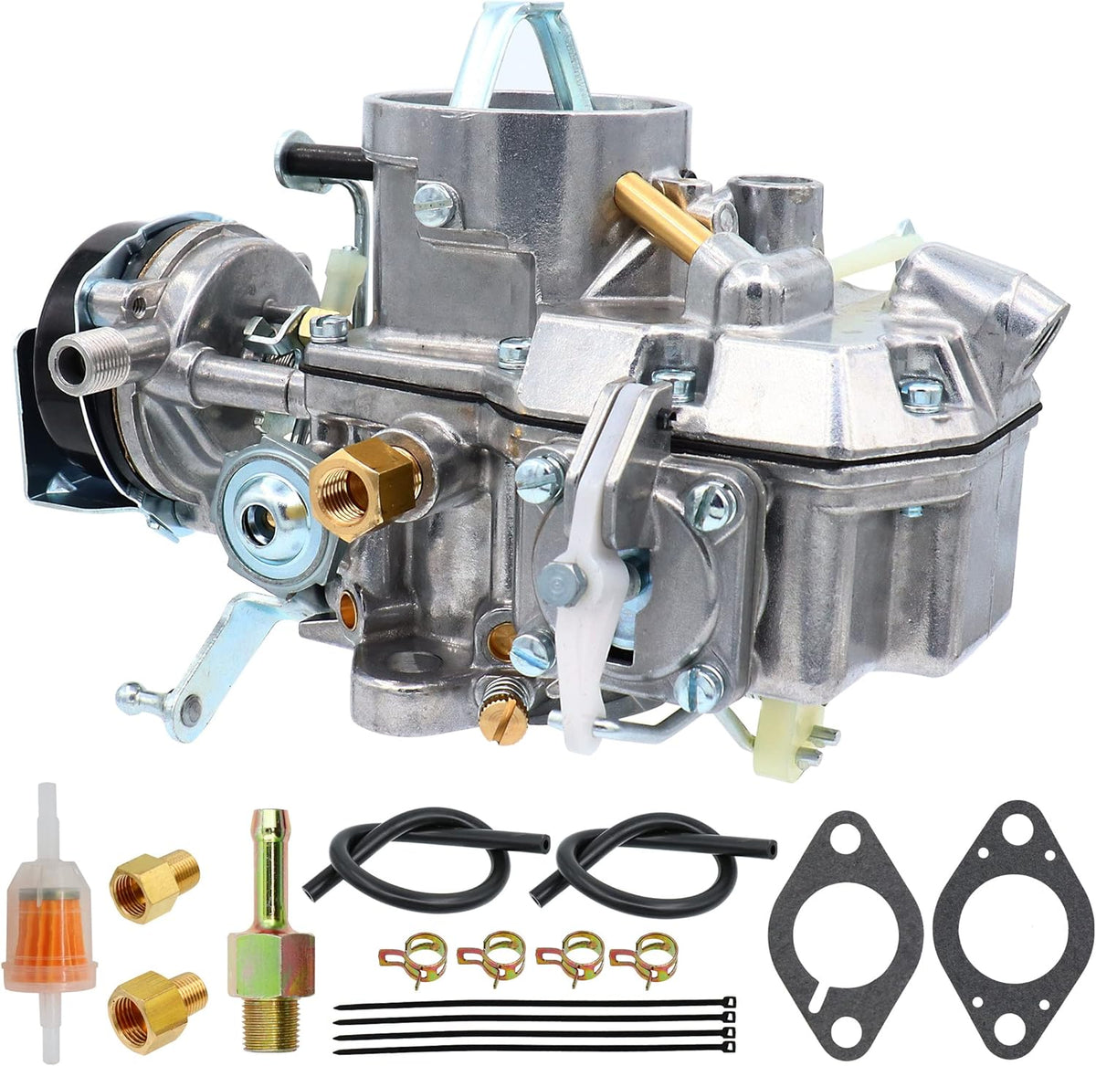 Autolite 1100 1 Barrel Carburetor Straight 6 Cylinder 170/200 CID with Automatic Choke I4357