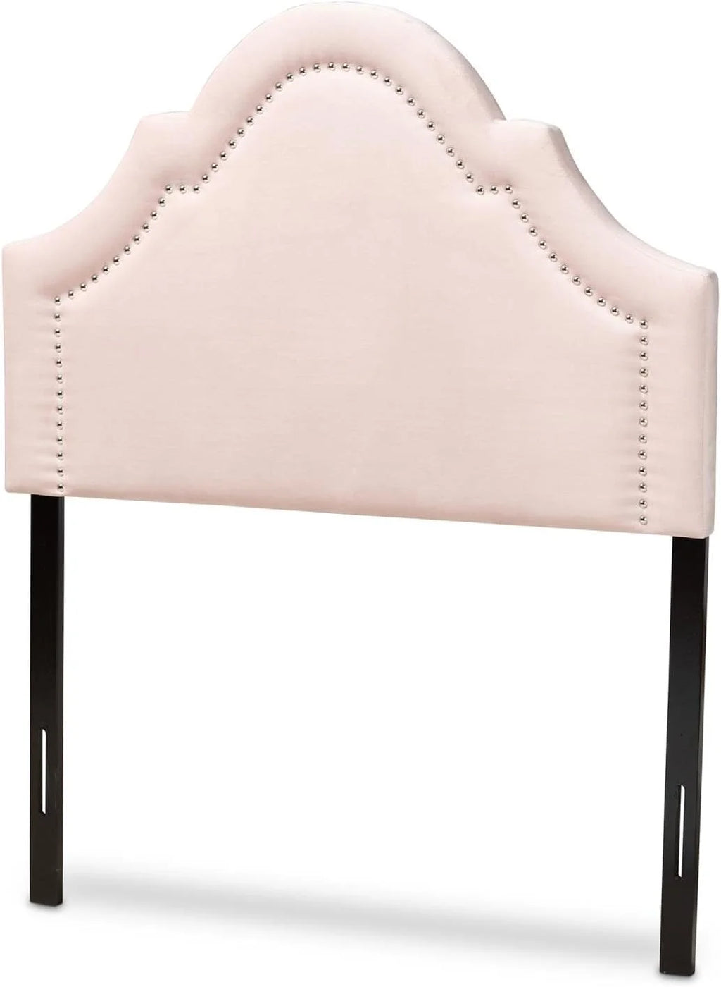 Light Velvet Upholstered Headboard Y669080