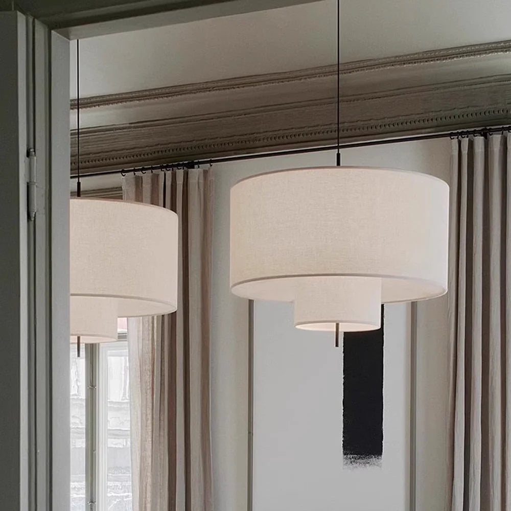 Fabric Chandelier T40196