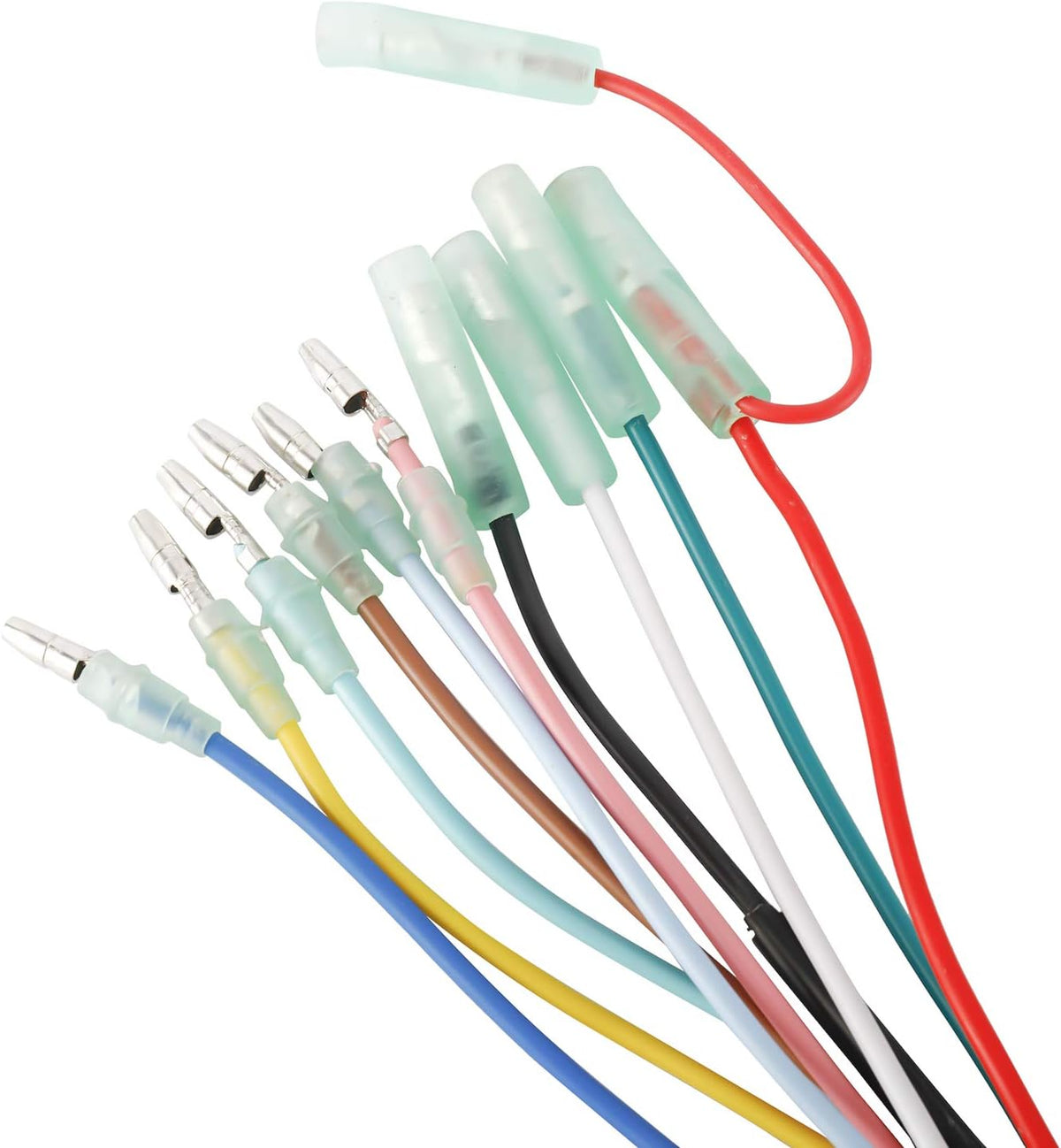 10 Pin 16.4ft Motor Cable Wire Harness for Yamaha Outboard Engine 703 Remote Control Box, Pack of 2 X383