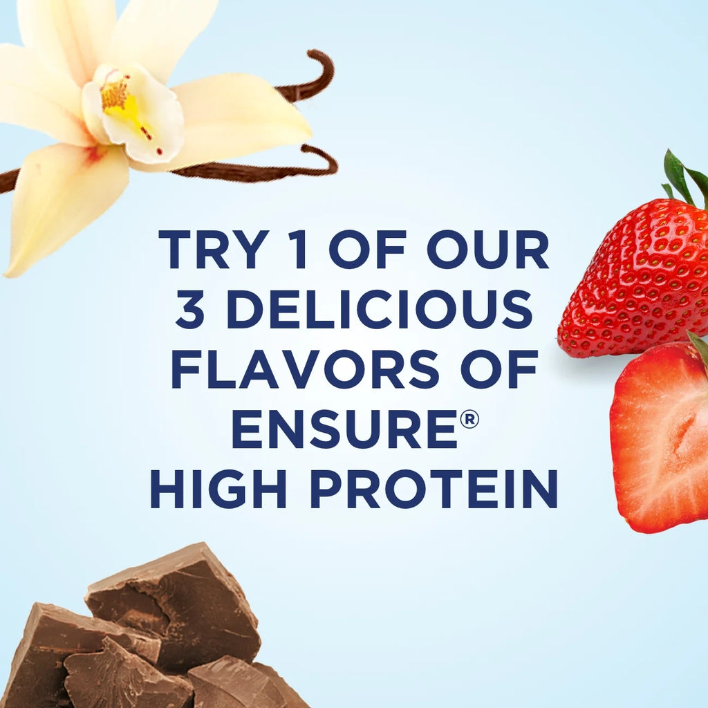 High Protein Nutrition Shake, Milk Chocolate, 8 fl oz, 24 Count S6323