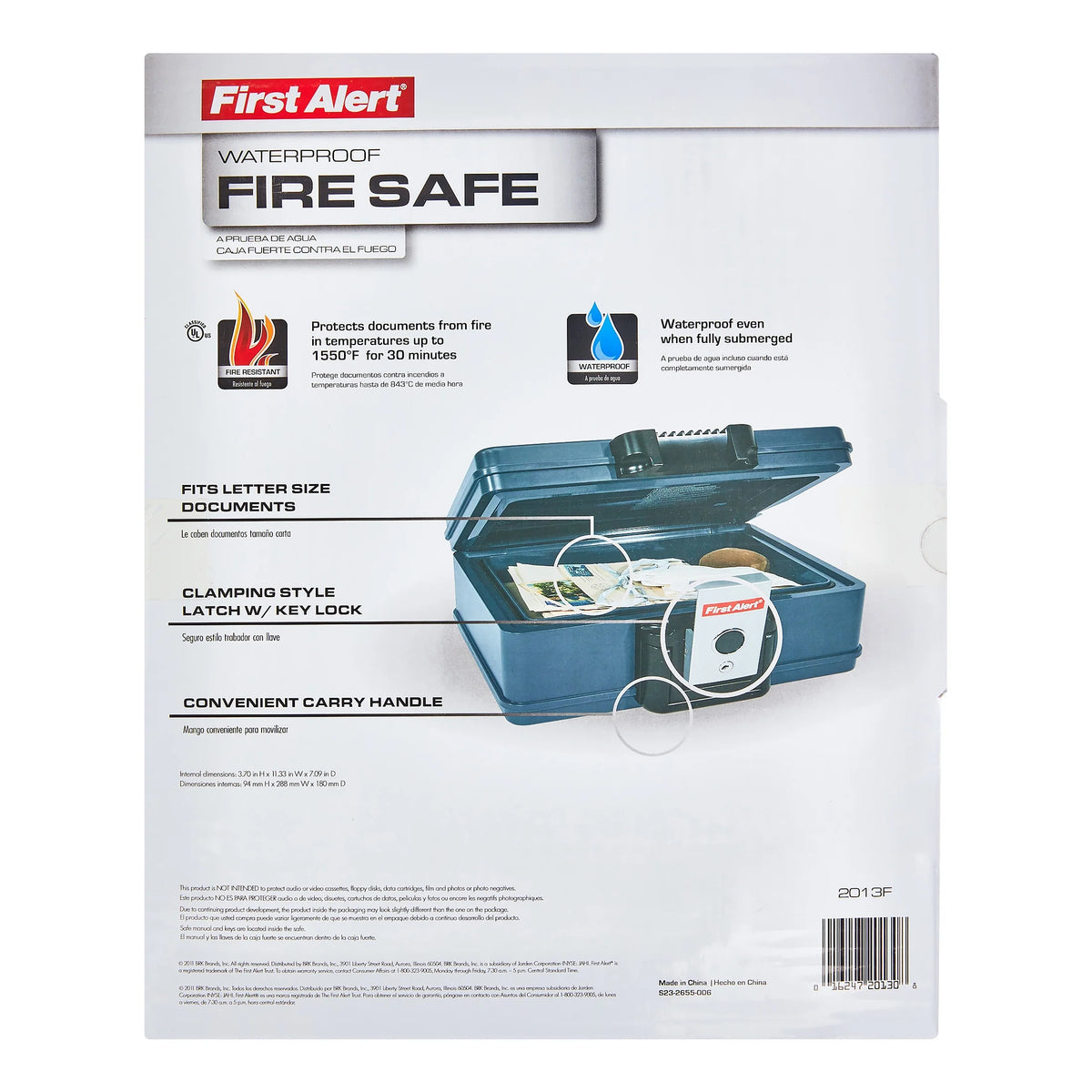Water and Fire Protector File Chest E562