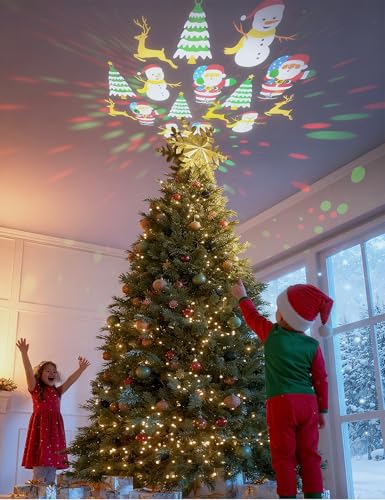 Christmas Tree Topper Lighted Silver Snowflake G28786