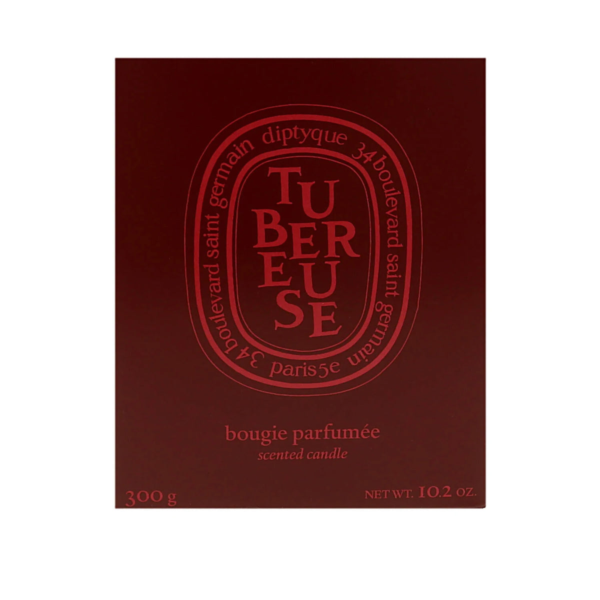Red Tubereuse Candle H267