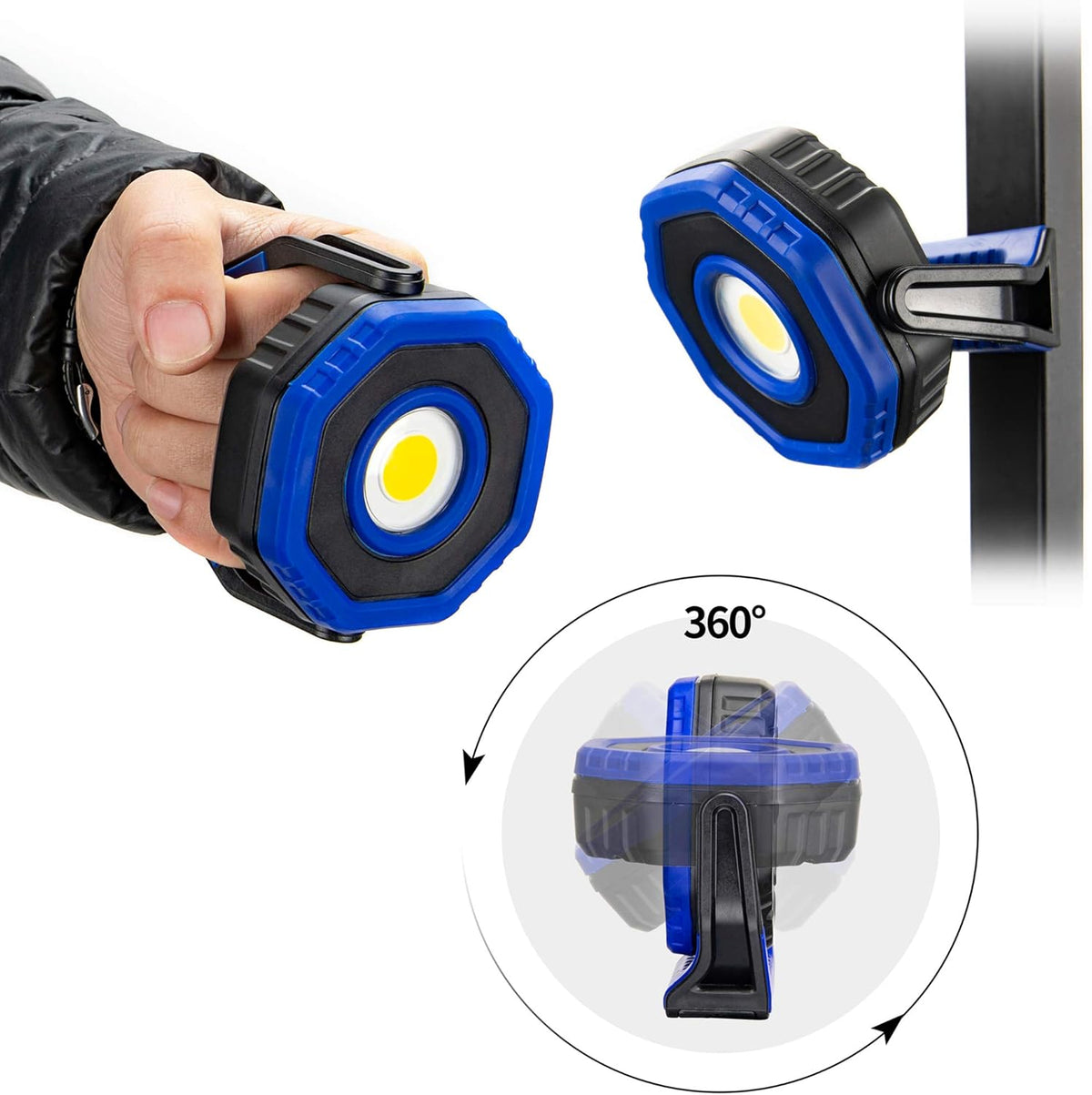700 lm Rechargeable Micro Floodlight Pack of 2 B328