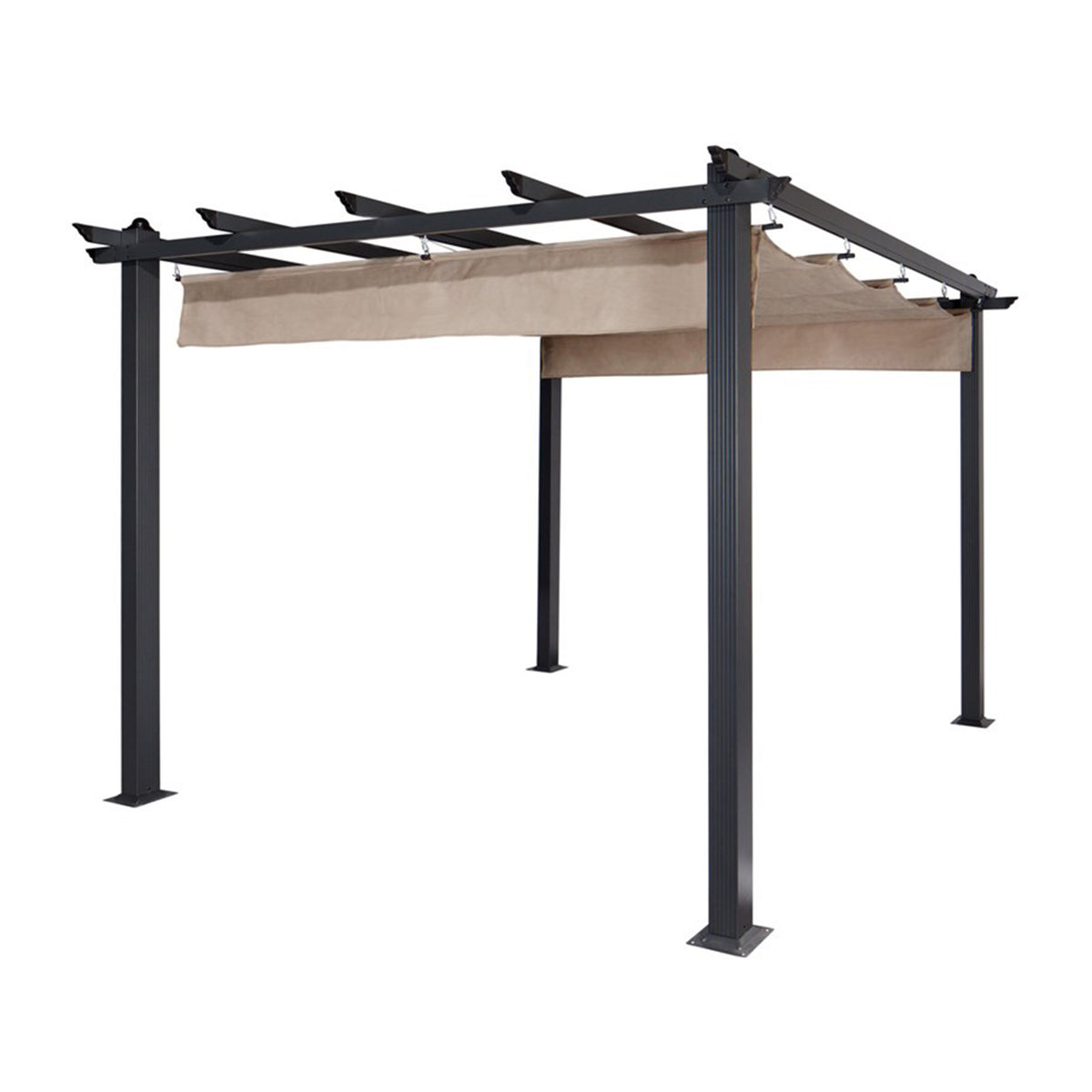 Sand 9 x 9 Feet Pergola Canopy Fabric Replacement R9416