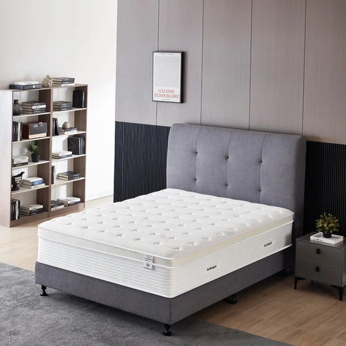 16 Inch Cool Memory Foam Pocket Spring Hybrid Mattress Q5021