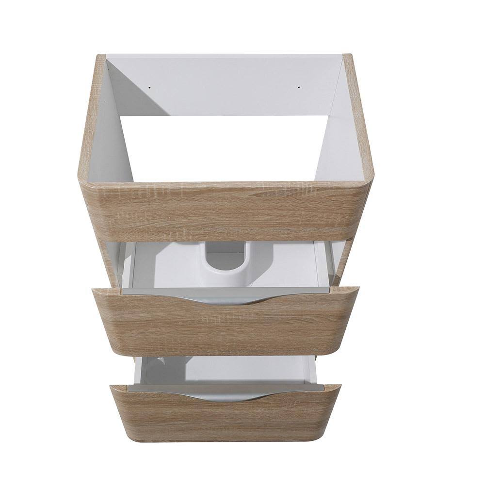 White Oak Bathroom Cabinet Z8456
