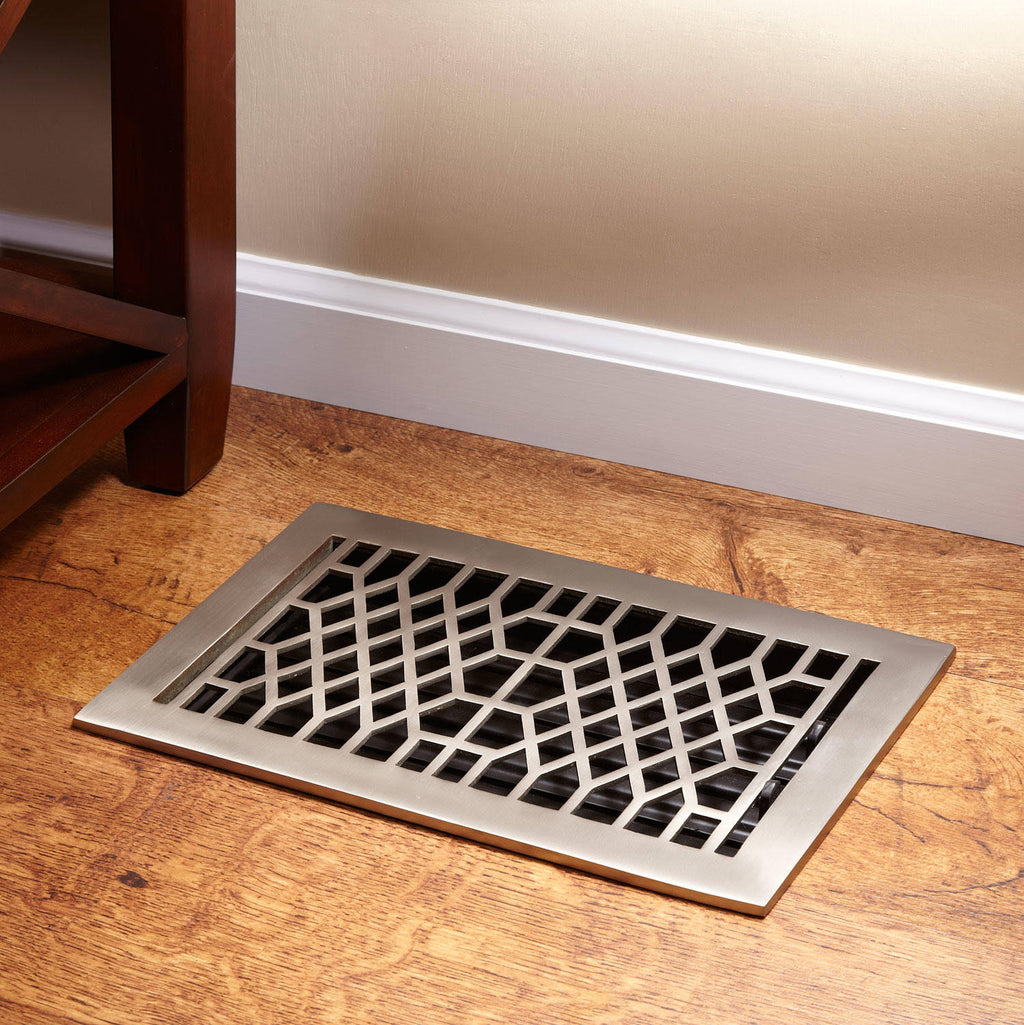 Black Nickel Floor Register J66046