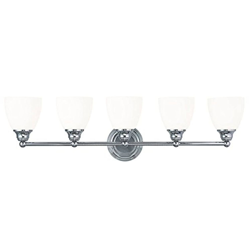 5-Light Chrome Bath Light G6595