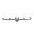 5-Light Chrome Bath Light G6595