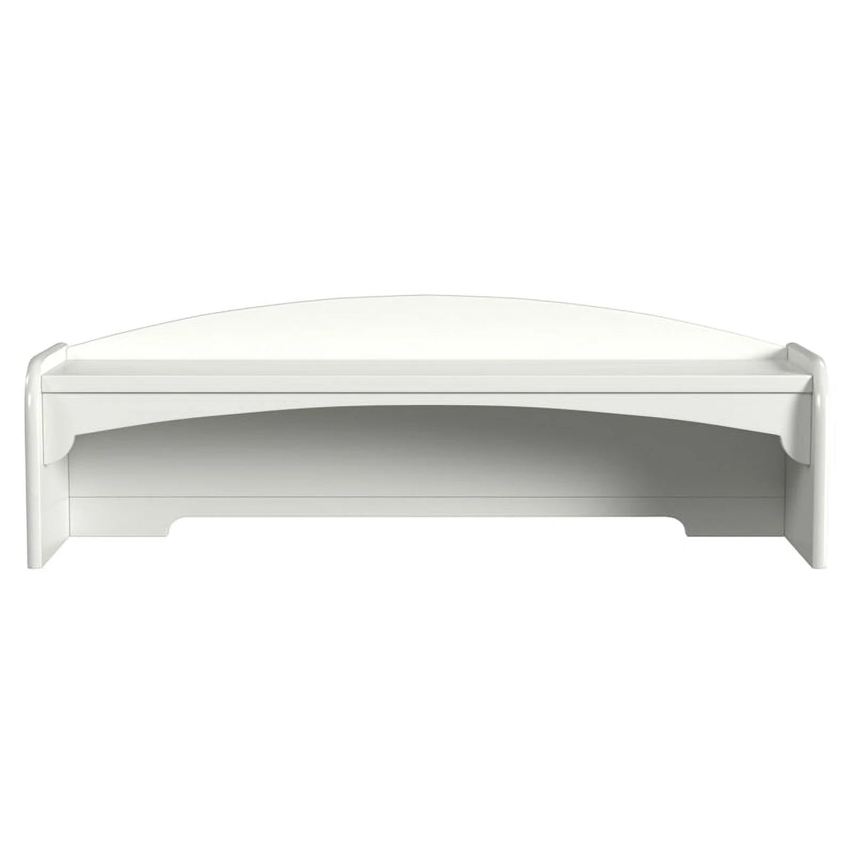 Bright White Engineered Hardwood Desk Hutch Z691