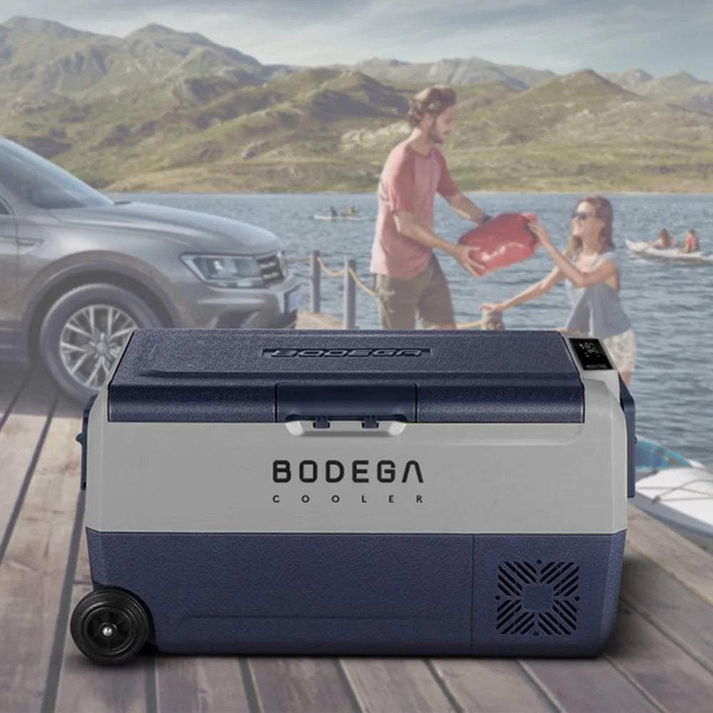 12 Volt 38 Qt Portable Car Refrigerator Cooler T306373