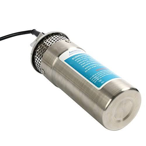 24V Stainless Shell Submersible 3.2GPM Deep Well Water DC Pump W936527