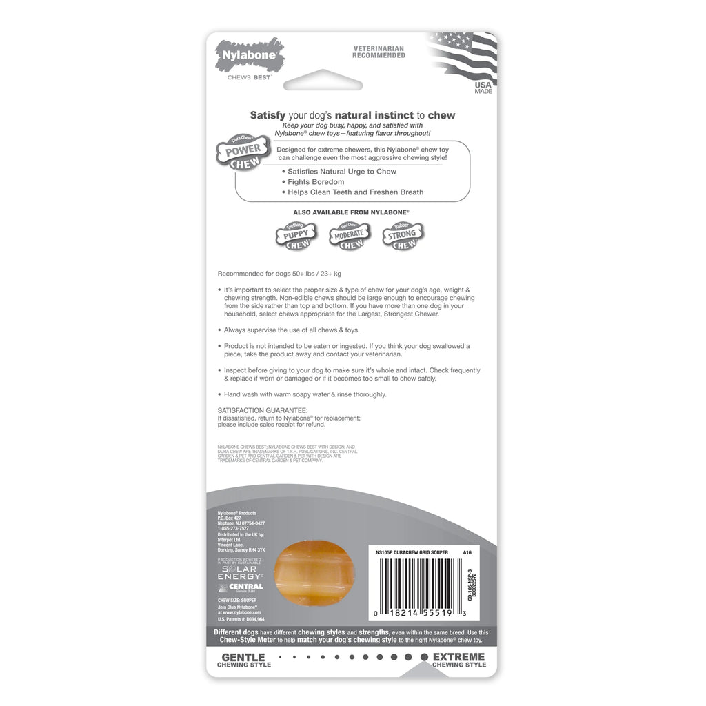 Power Chew Flavored Durable Chew Toy for Dogs X-Large (1 Count) S626