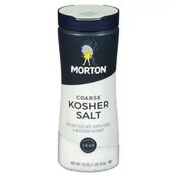 Kosher Salt, Coarse, 16 Ounce (Pack of 16) O3396