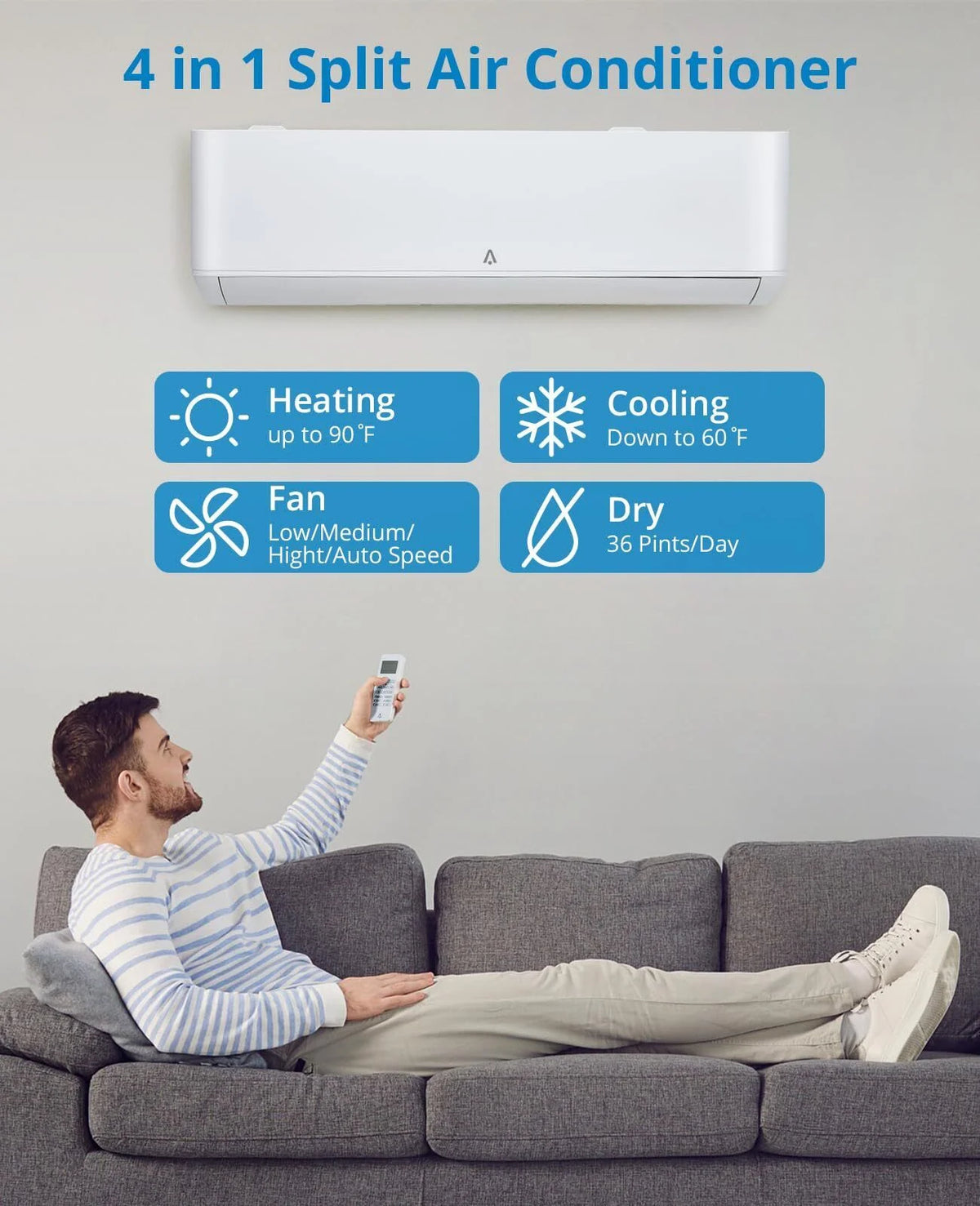 24000 BTU Mini Split Air Conditioner Heat Pump S329919