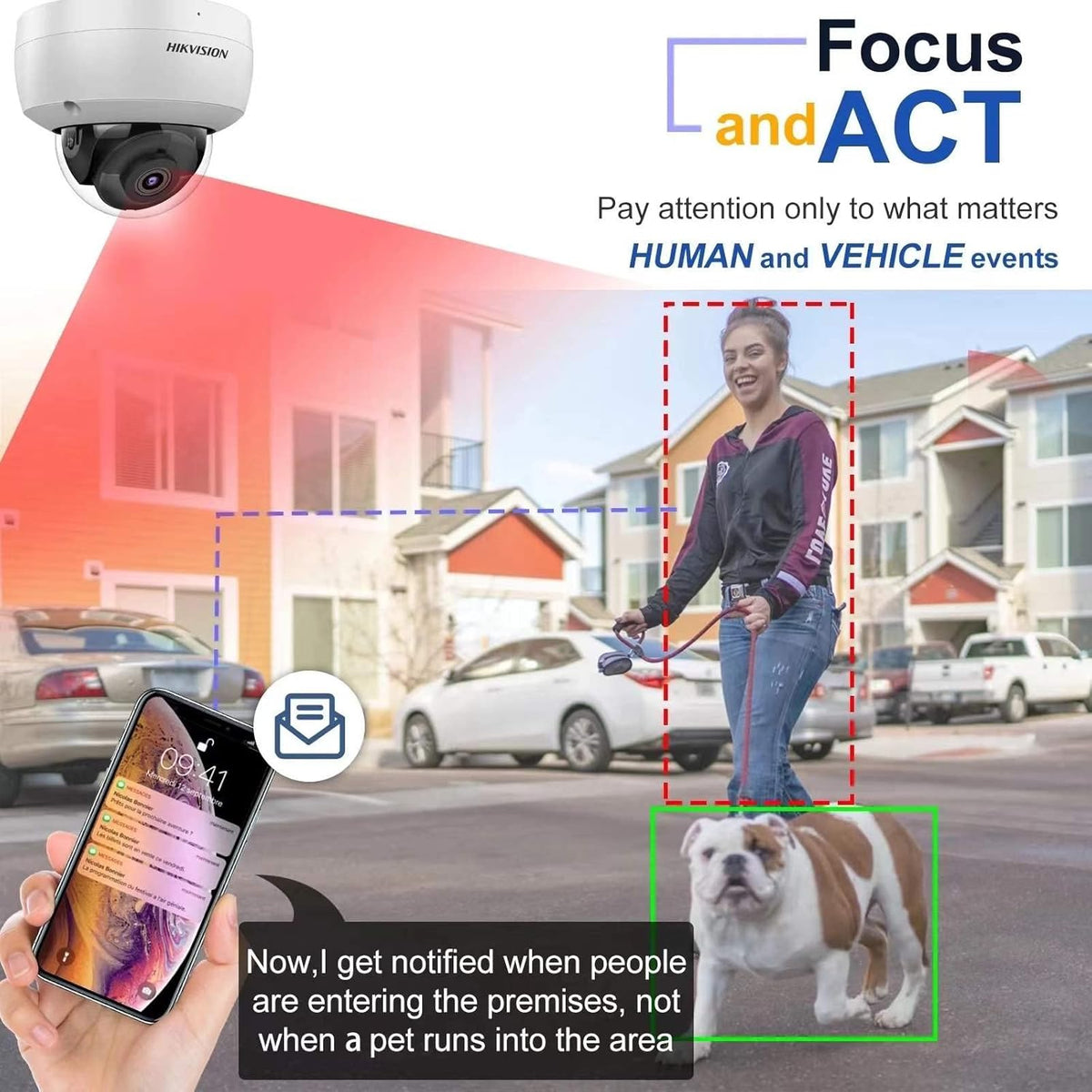 4K Acusense Fixed Dome Network Camera with 2.8mm Lens L28501