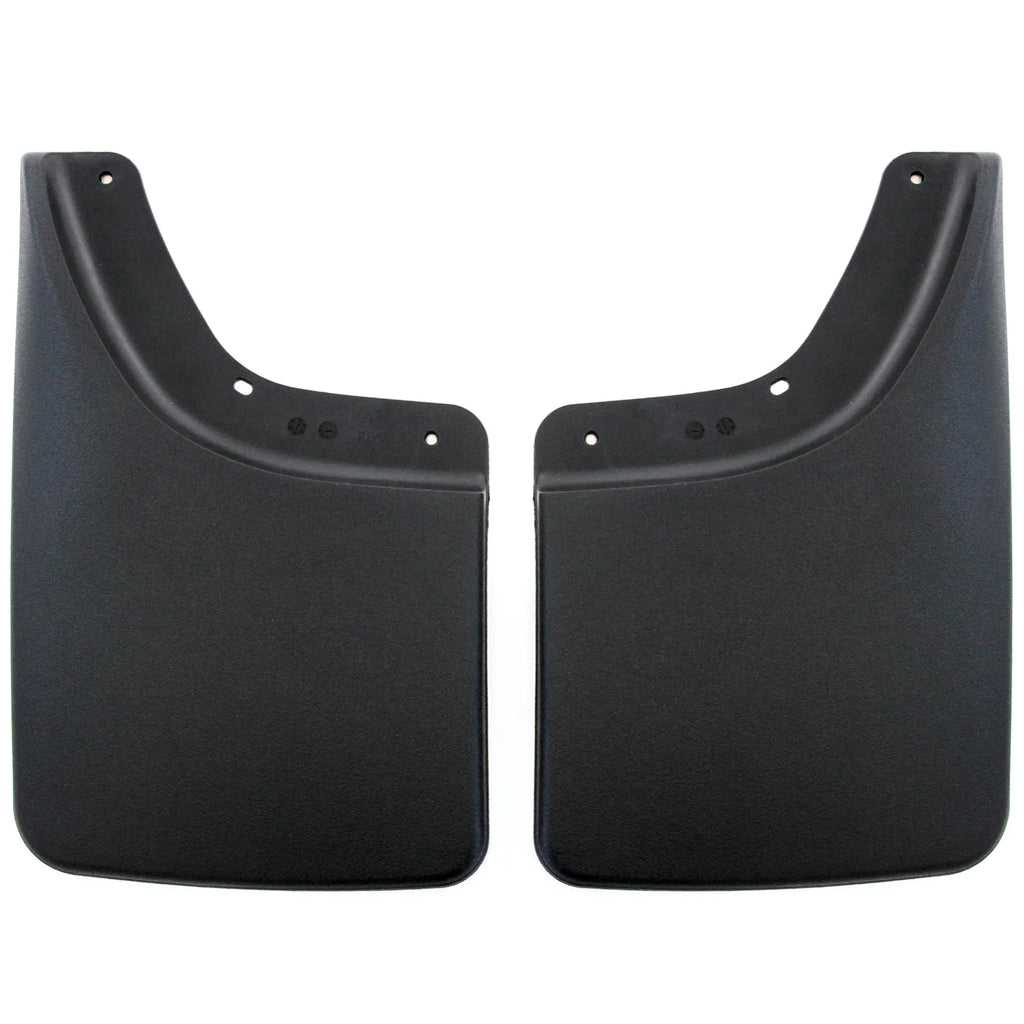 Mud Flaps Guards Splash No Flares Rear Molded 2pc Set B294906