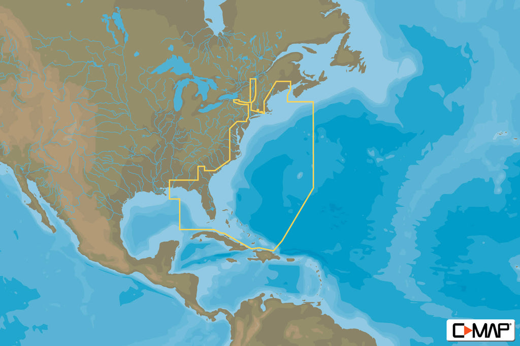 USA East Coast & Bahamas Full Content E8243